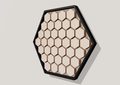 Hexagon Hexagon Black 37 Panel