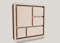 Square Rectlargeleftstackbottom Natural 5 Panel